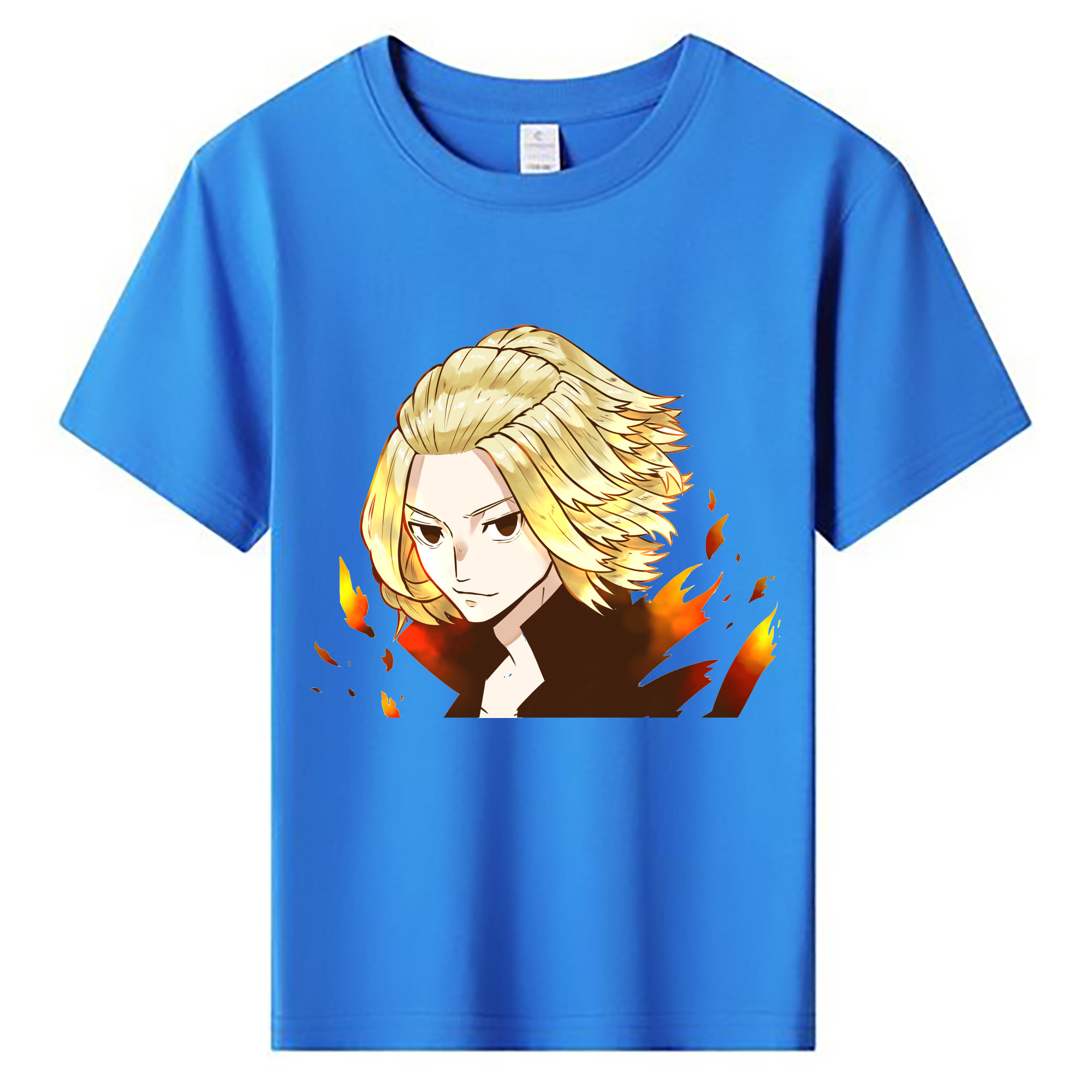 （画像用） 東京リベンジャーズ Tokyo Revengers 綿100％キッズTシャツ（フロントプリント）